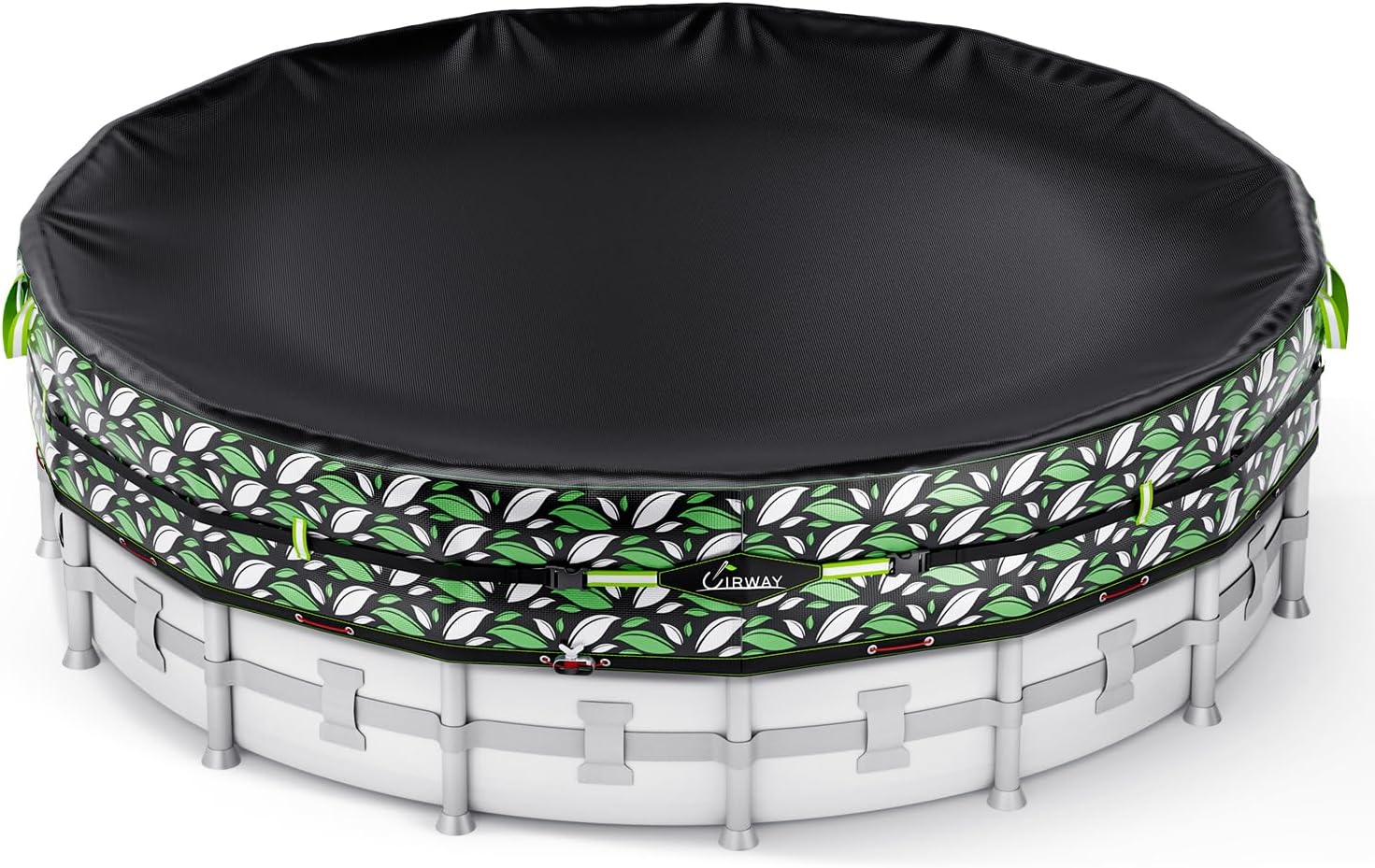 UIRWAY 21FT Heavy Duty Winter Pool Cover for Above Ground Pools