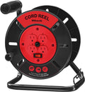 Extension Cord Storage Reel Red R95CR06 - 4 Grounded Outlets, 15A
