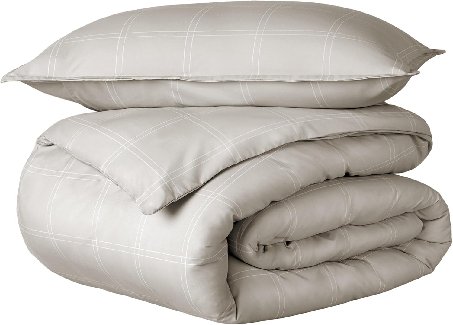Bare Home Extra Long Duvet Cover Set - Soft Textured Bedding