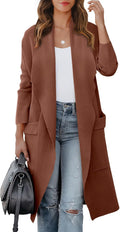 ANRABESS Women's Long Cardigan Sweater 2025 - Cozy Oversized Coatigan