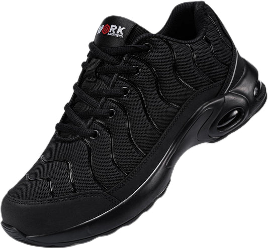 LARNMERN Steel Toe Shoes for Men Women Lightweight Safety Sneakers