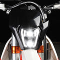 Dirt Bike Headlight LED with Turn Signals - Bright DOT-Certified Beam