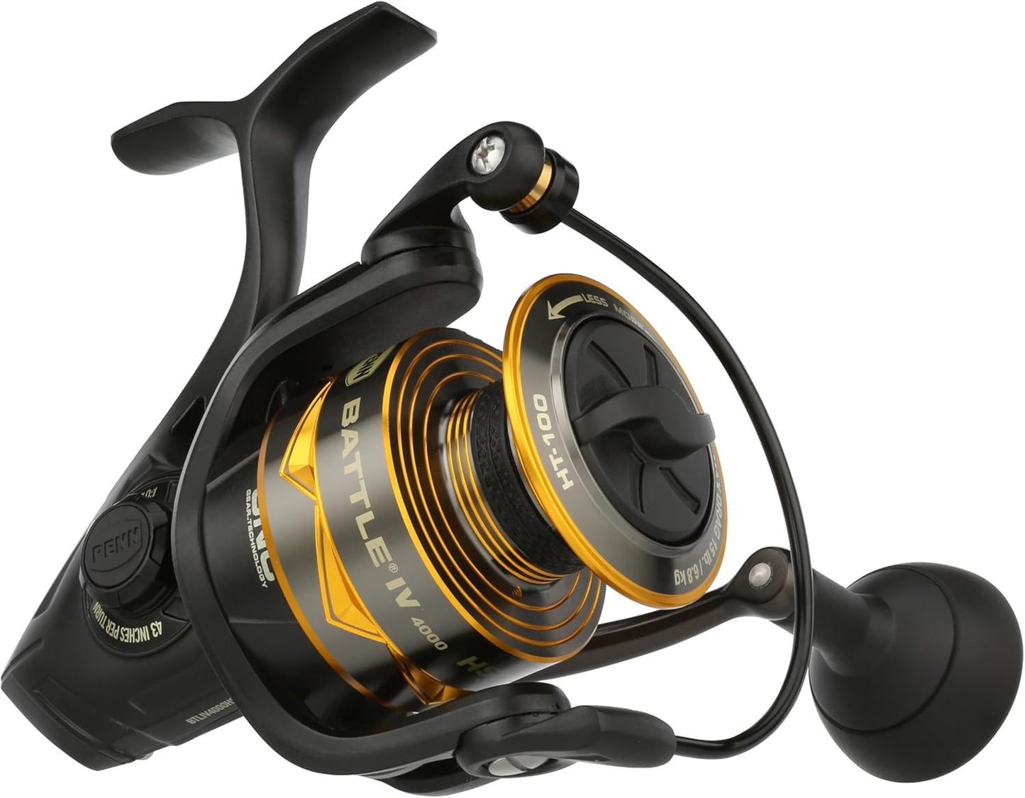 PENN Battle III Spinning Fishing Reel for Saltwater Adventures