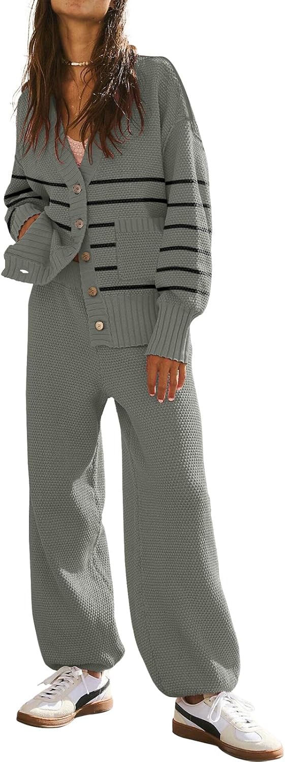 Trendy Women's 2 Piece Outfit Lounge Set for Cozy Comfort