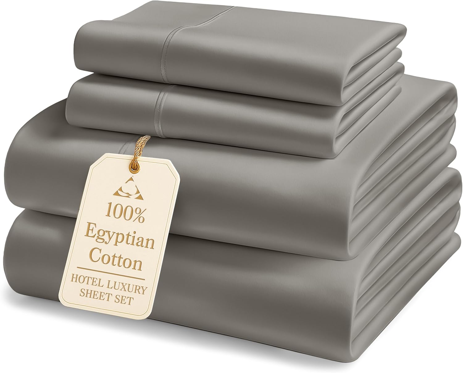 Luxurious 100% Egyptian Cotton Full Size Bed Sheets Set