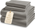 Lane Linen 100% Egyptian Cotton King Deep Pocket Sheets - Soft Luxury