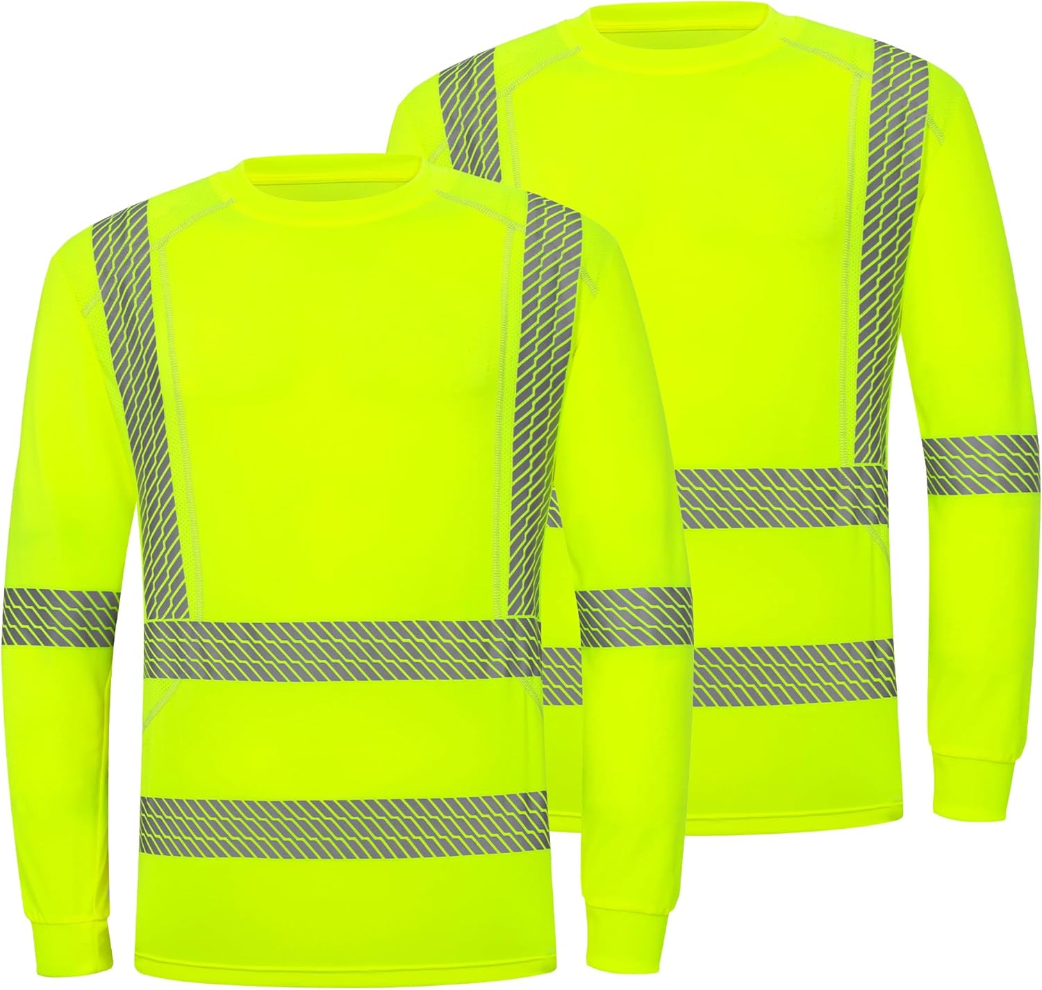 ProtectX Men's High Visibility Reflective Safety T-Shirts