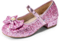 Girls Dress Shoes Princess Mary Jane Flats - Comfortable Sparkle