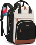 LOVEVOOK Laptop Backpack Women 18.4in Large Capacity - Travel Ready