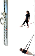 Aluminum Wall-Mounted Anchor Fitness System - Space-Saving Home Gym