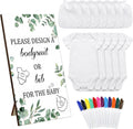 Panitay Baby Bibs & Bodysuit Game Set - 43 Piece Shower Kit
