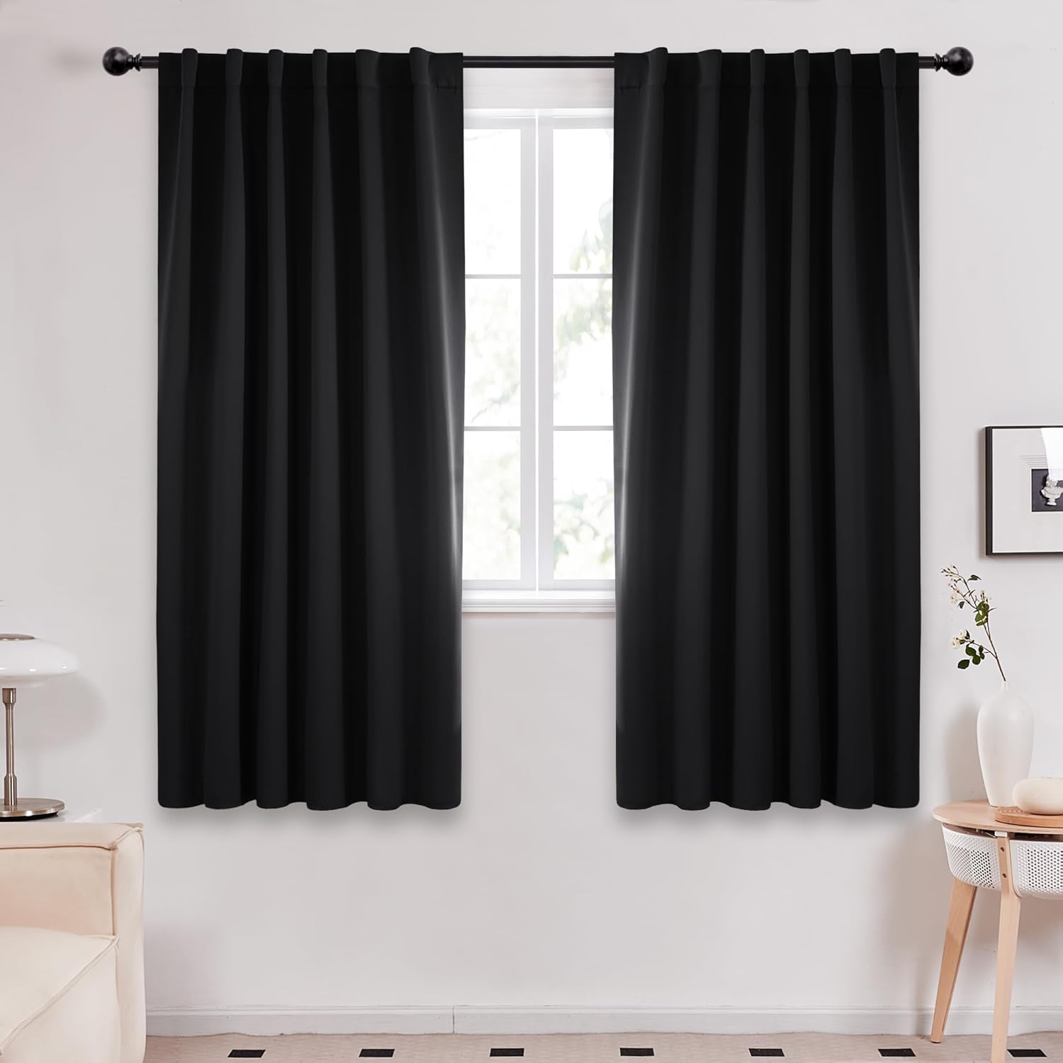 Deconovo Blackout Curtains - Thermal Insulated for Bedroom Use
