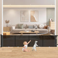 200inches Retractable Baby Gates Extra Wide 34in Tall - Secure Wide