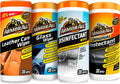 Interior Car Cleaning Wipes Kit - 4 Pack All-in-One Care