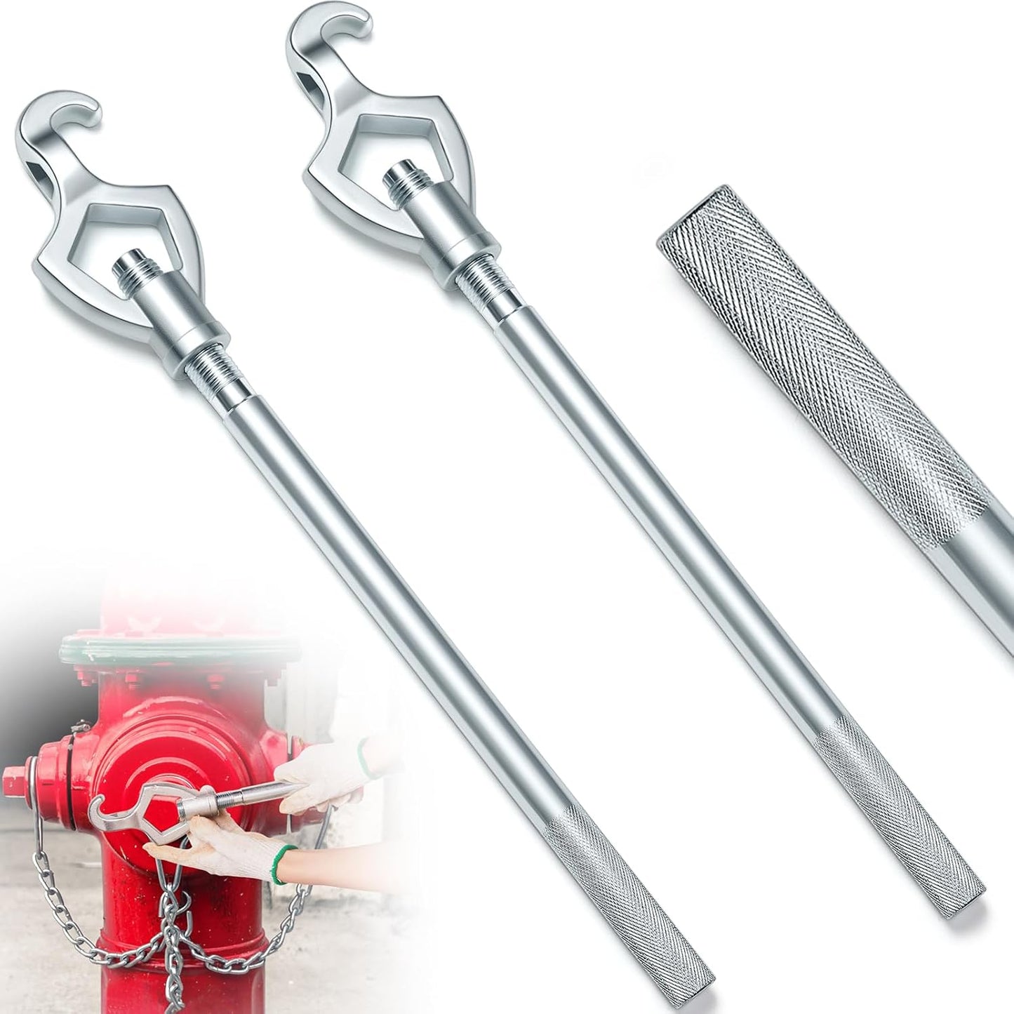 Tandefio Fire Hydrant Wrench Adjustable for Efficient Use