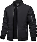 TACVASEN Men's Bomber Jacket Lightweight Windbreaker - Versatile head
