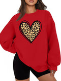 Oversized Love Heart Sweatshirt for Valentine's Day!