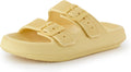 CUSHIONAIRE Women's Fame recovery cloud slide (Style S5LG)
