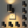 LED Night Lights Plug into Wall Dusk to Dawn Night Light - Warm 2700K