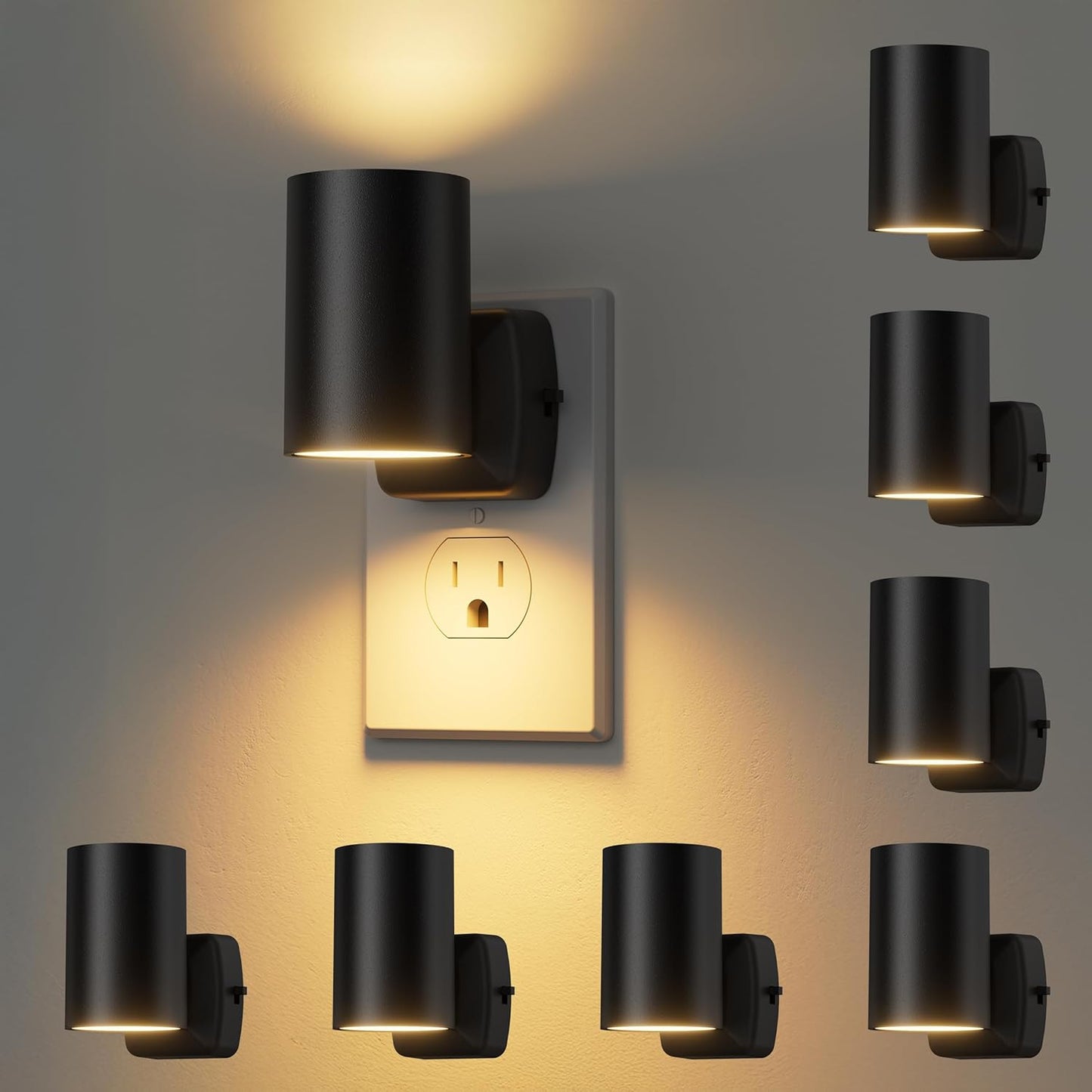 Led Night Lights Plug into Wall for Cozy Home Ambiance