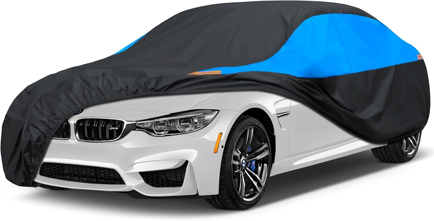 MORNYRAY Waterproof Car Cover for All Weather Protection