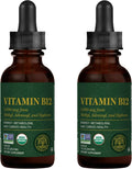 Vitamin B12 5000 mcg Sublingual Liquid Drops - Potent Energy Support