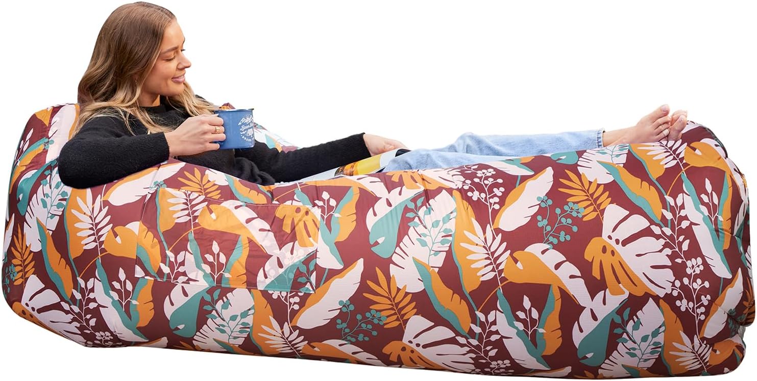 WEKAPO Inflatable Sun Lounger: Portable Air Sofa for Relaxation