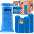 Hion Vomit Bags Disposable 200 Pack 1000ml Emesis Bags - Leak