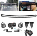 WSays Compatible Polaris Ranger Full Size 50in Curved LED Light Bar