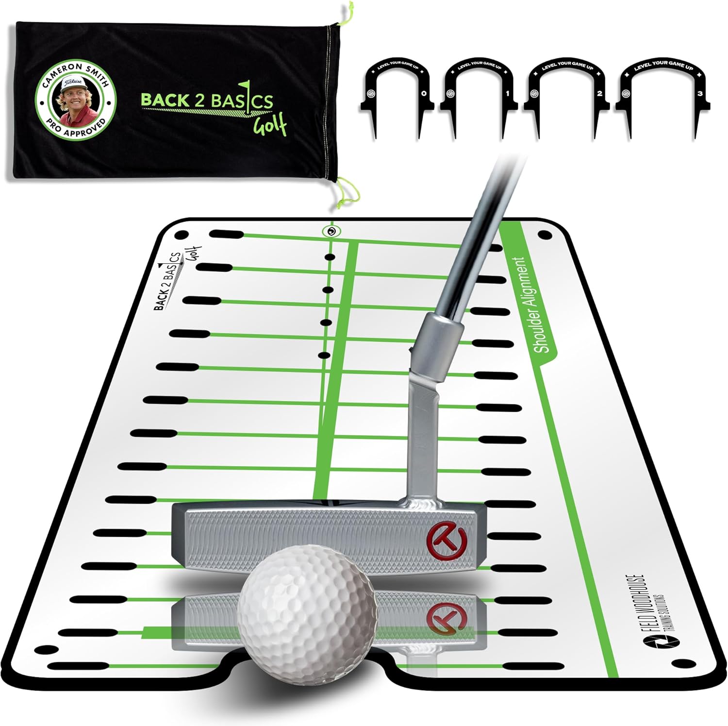 Golf Putting Mirror - Pro-Approved Training Aid for Precision