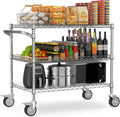 1120LBS Heavy Duty Rolling Utility Cart - Commercial Grade
