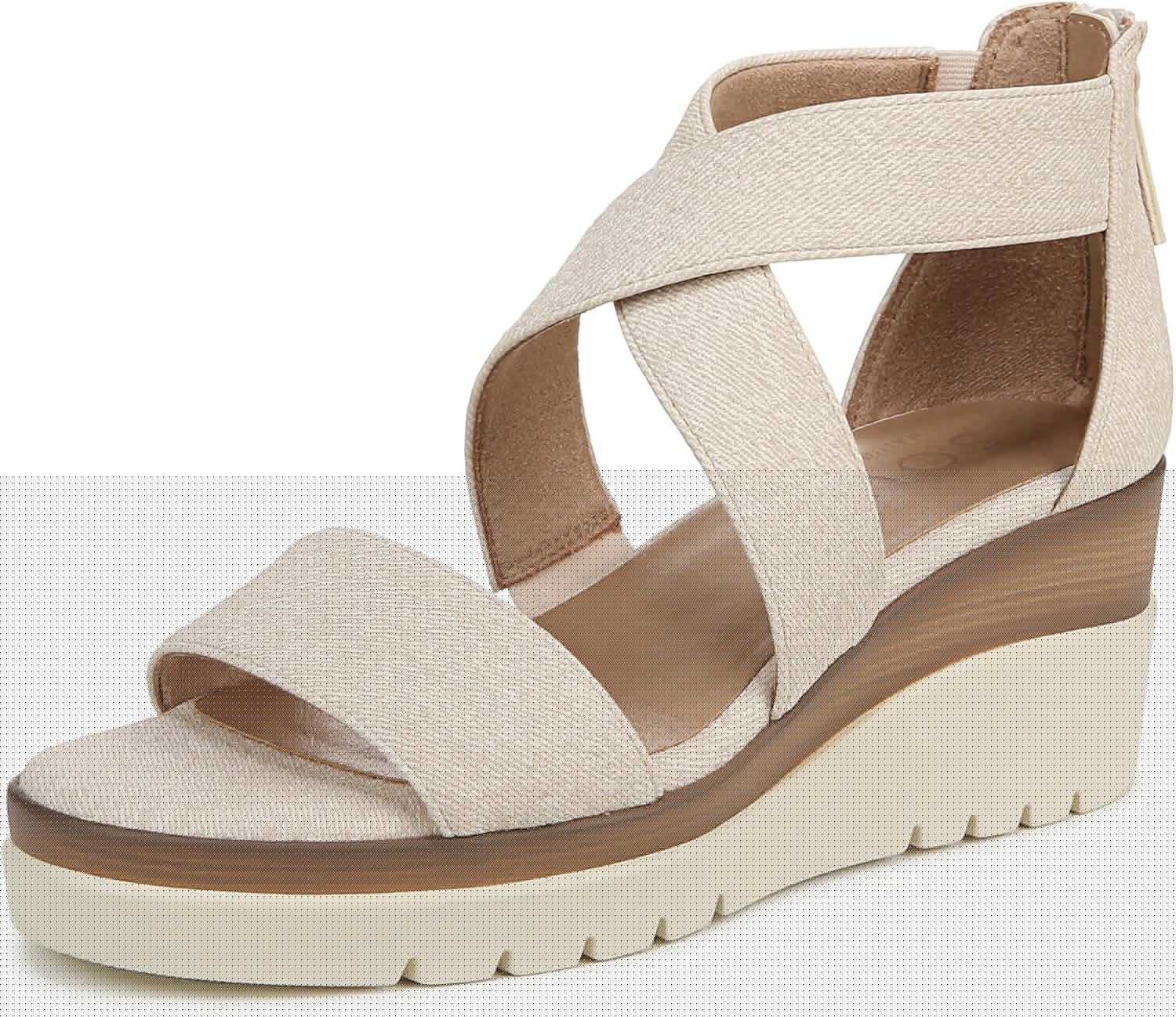 Naturalizer Women's Soul Goodtimes Wedge Sandal for Comfort