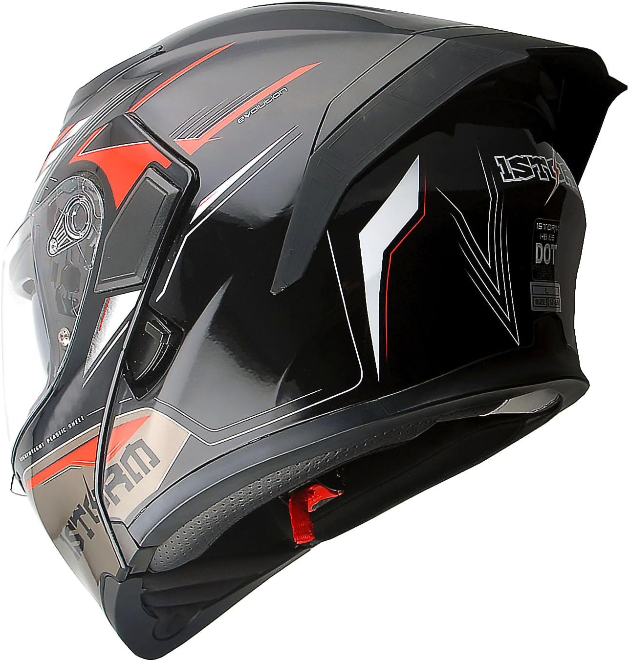 1Storm Motorcycle Modular Full Face Helmet with Spoiler Review