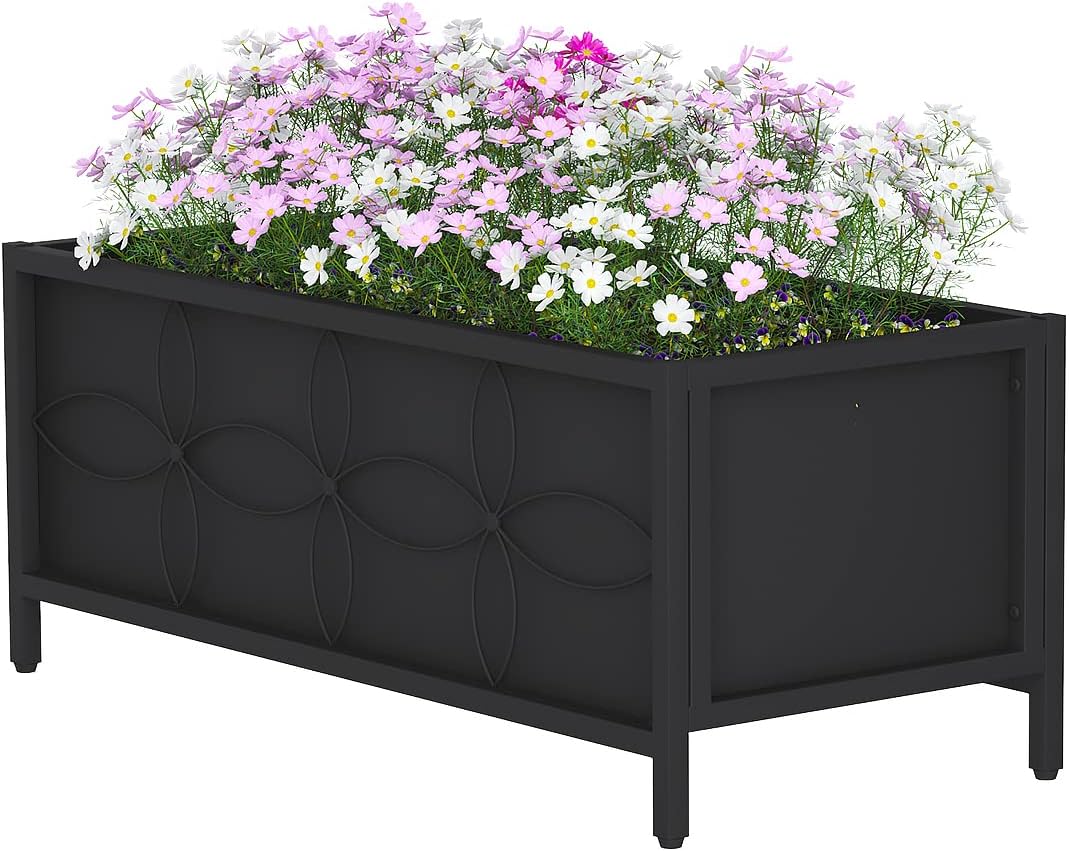 Zhongma Sturdy Raised Garden Bed for Vegetables and Flowers