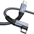 ORICO Thunderbolt 4 Right Angle USB C Cable 6.56ft - High-Speed 40Gbps