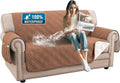 100% Waterproof Sofa Covers for 2 Cushion Couch - Loveseat