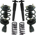 TRQ 6 Piece Front & Rear Strut Assembly and Shock Kit - Direct Fit