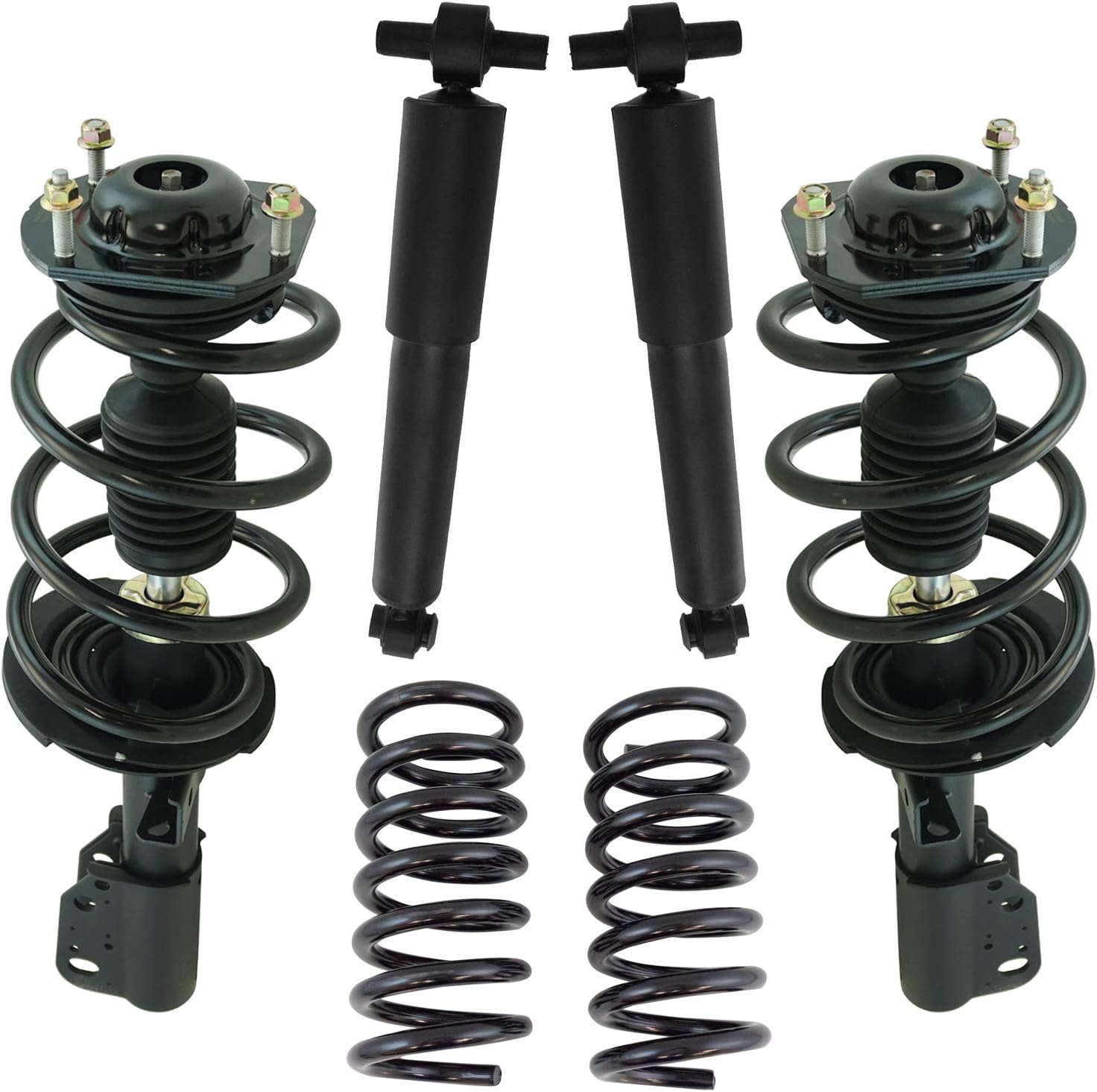 TRQ Complete Strut Assembly & Shock Absorber Kit for Acadia