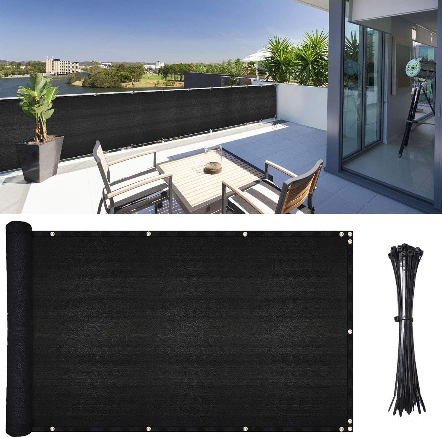 DearHouse Balcony Privacy Screen: Shield Your Outdoor Space