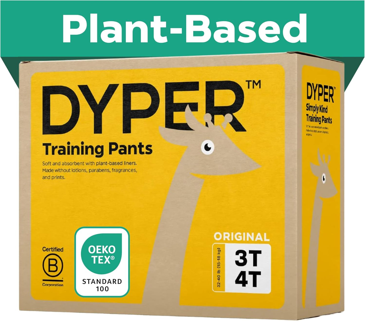 DYPER Toddler Pull Up Potty Training Pants for Comfort