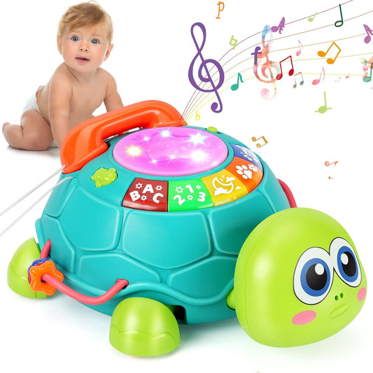 Interactive Musical Turtle Toy for Baby Development