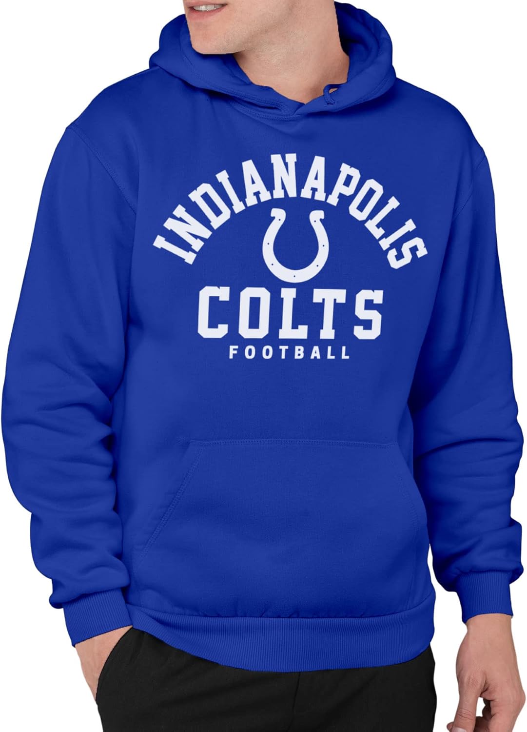 Indianapolis Colts Unisex Adult Pullover Hoodie - NFL Apparel