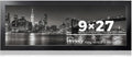 9x27 Picture Frame Black Panoramic Photo Frame - Classic Minimalist