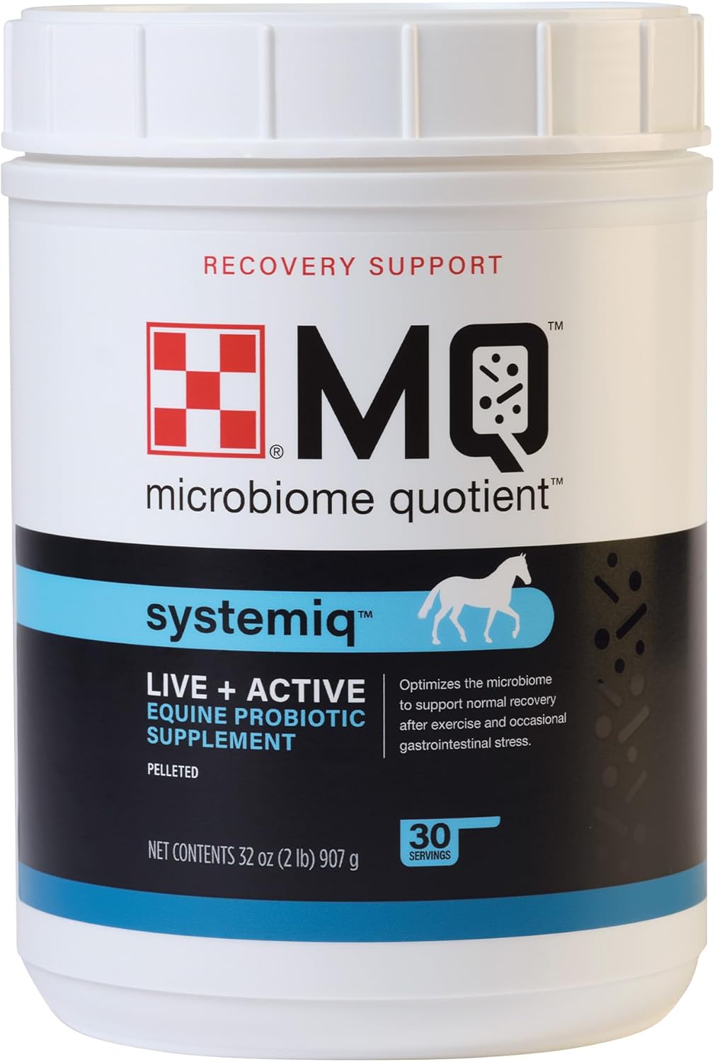 Purina Systemiq Probiotic Horse Supplement for Optimal Gut Health