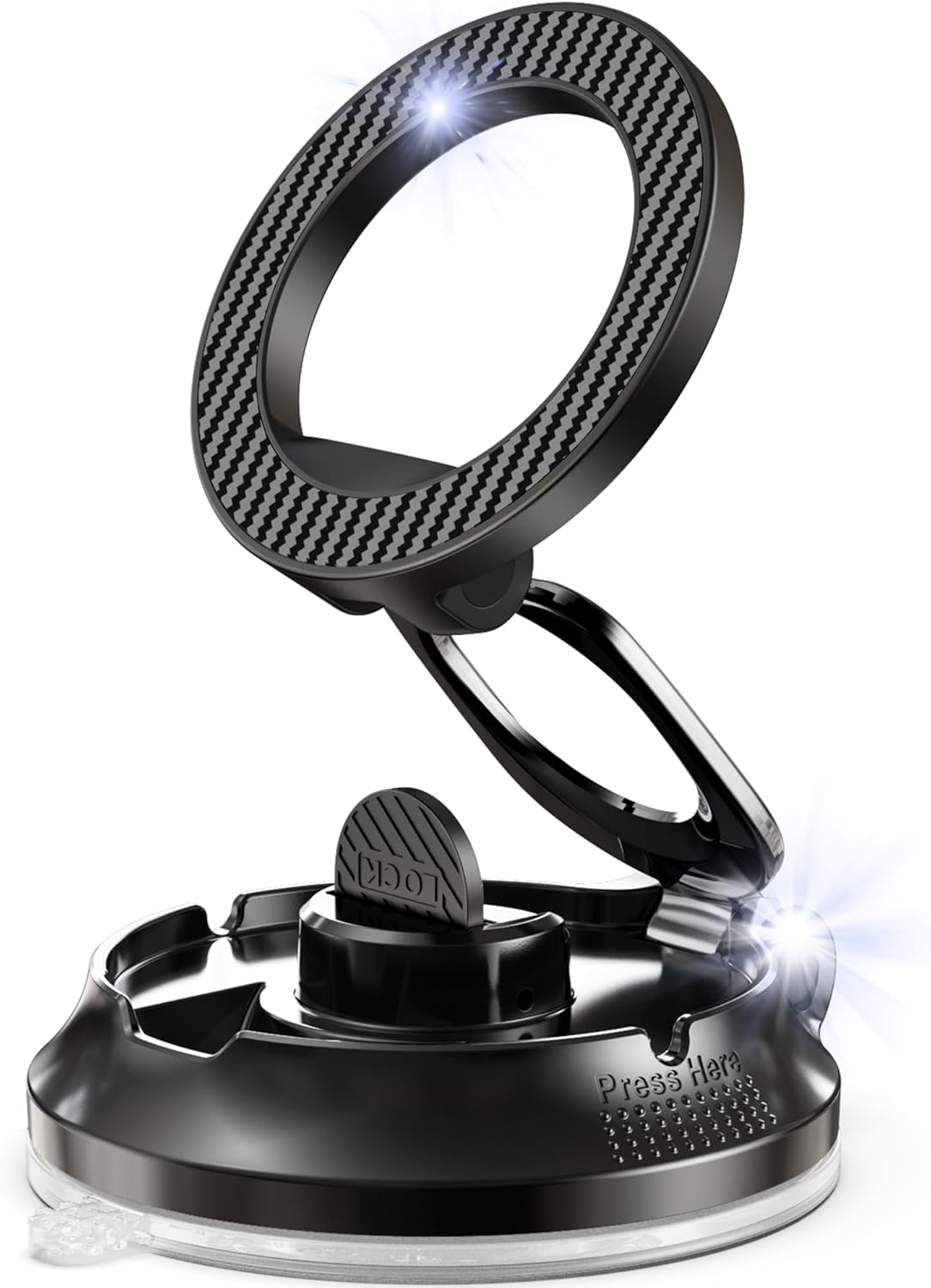 Magnetic Phone Holder for Car with Strong Suction and Stability