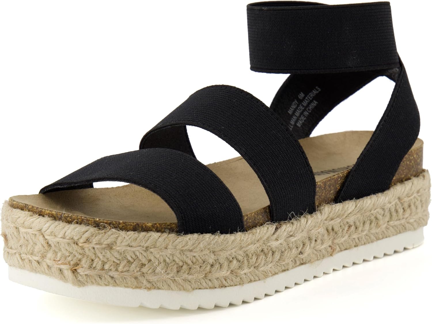 CUSHIONAIRE Mandy Wedge Sandals for Women with Arch Support