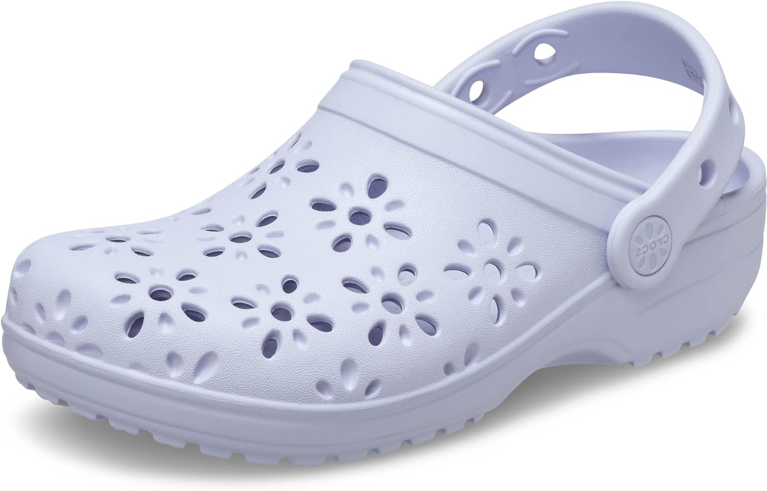 Crocs Kids' Classic Floral Design Clogs for Comfort and Style