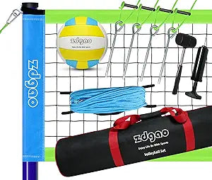 Zdgao Outdoor Portable Volleyball Net System for All Heights