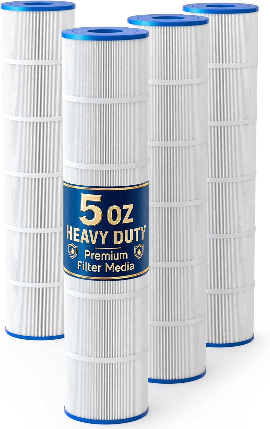 Upgraded 5oz Pool Filter Cartridges for Pentair Clean & Clear Plus