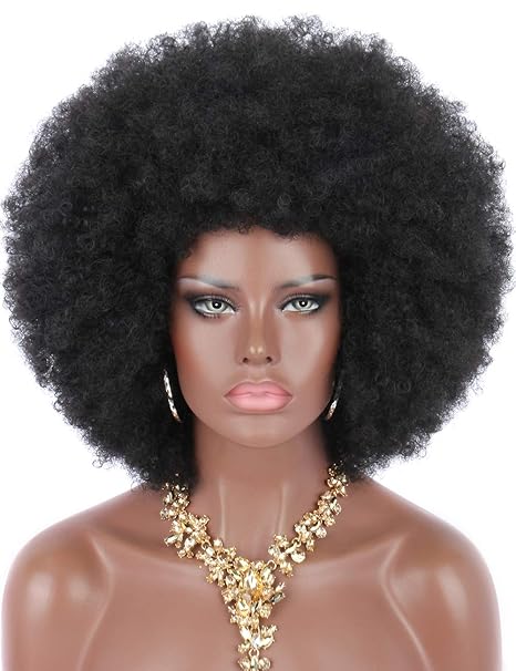 Kalyss 16in Women's Short Afro Kinky Curly Hair Wigs Review